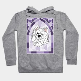 Stained Glass Samoyed Hoodie